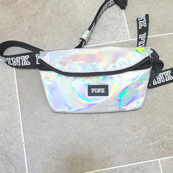 PINK Victoria's Secret Handbags - Pink Victoria secret one size silver